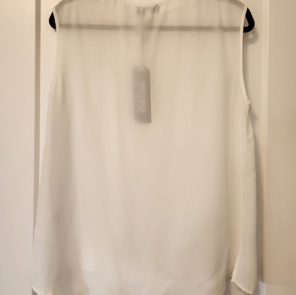 NWT - Red Coral white jewelled tank, size M - Picture 4 of 4